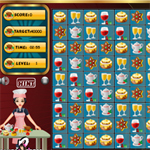 Free online flash games - Food Swap Puzzle game - Games2Rule 