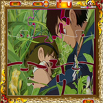 Free online flash games - Jigsaw Puzzle-Princess Mononoke game - Games2Rule 