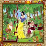 Free online flash games - Jigsaw Puzzle-Snow White game - Games2Rule 