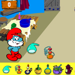 Free online flash games - The Smurfs - Papas Memory game - Games2Rule 
