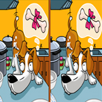 Free online flash games - Spot The Difference-Smart Dog game - Games2Rule 