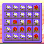 Free online flash games - White and Red Rose game - Games2Rule 
