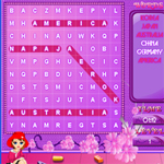 Free online flash games - Word Search Countries game - Games2Rule 