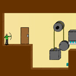Free online flash games - Adam The Archer game - Games2Rule 