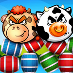 Free online flash games - Angry Cows game - Games2Rule 
