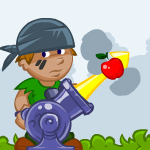 Free online flash games - Apple Cannon game - Games2Rule 