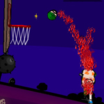 Free online flash games - Baskethead Breakneck game - Games2Rule 