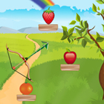 Free online flash games - Bow the Fruits game - Games2Rule 
