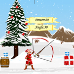 Free online flash games - Christmas Archer game - Games2Rule 