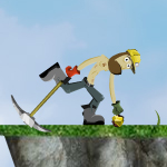 Free online flash games - Diggin Gold game - Games2Rule 