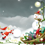 Free online flash games - Fantasy Snowman HS game - Games2Rule 