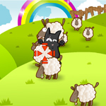 Free online flash games - Halt The Wolves game - Games2Rule 