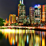 Free online flash games - Hidden Stars-City Night Light game - Games2Rule 