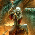 Free online flash games - Hidden Stars-Dragon Beauty game - Games2Rule 