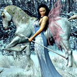 Free online flash games - Hidden Stars-Fairy Queen game - Games2Rule 