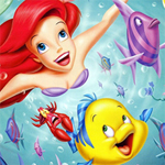 Free online flash games - Hidden Stars The Little Mermaid game - Games2Rule 