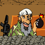 Free online flash games - Laden VS Obama game - Games2Rule 
