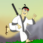 Free online flash games - Mad Samurai game - Games2Rule 
