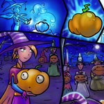 Free online flash games - Magic Pumpkins game - Games2Rule 