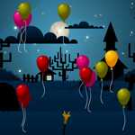 Free online flash games - Night Balloons game - Games2Rule 
