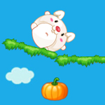 Free online flash games - Rolling Rabbit game - Games2Rule 
