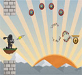 Free online flash games - Shuriken Game game - Games2Rule 