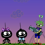 Free online flash games - Silly Bombs And Invaders game - Games2Rule 