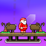 Free online flash games - Super Santa Kicker 2 game - Games2Rule 