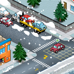 Free online flash games - Traffic Policeman Winter Edition game - Games2Rule 