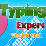 Free online flash games - Typing Expert-Wooden Bowl game - Games2Rule 