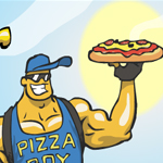 Free online flash games - Vigor the Pizza Boy game - Games2Rule 