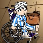 Free online flash games - Wheel Chair Boy game - Games2Rule 