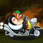 Free online flash games - Zombies Want My Bike game - Games2Rule 