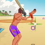 Free online flash games - Beach Baseball game - Games2Rule 