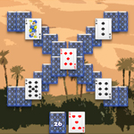Free online flash games - Oasis Solitaire game - Games2Rule 