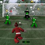 Free online flash games - Santas Footy Challenge game - Games2Rule 