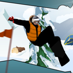 Free online flash games - Snow Surfing game - Games2Rule 