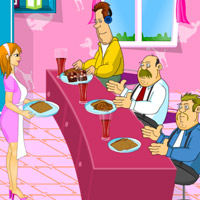 Free online html5 games - Fast Food Feast game 