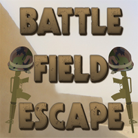 Free online html5 games - Battle Field Escape game 