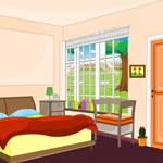 Free online html5 games - Cottage Bedroom Escape game 