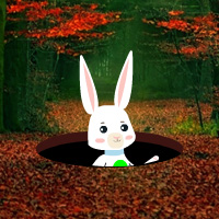Free online html5 games - Easter Bunny Autumn Forest Escape game - Games2rule