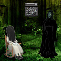 Free online html5 games - Isolated Ghost House Escape game - Games2rule