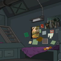 Free online html5 games - Kidnap Basement Room Escape game 
