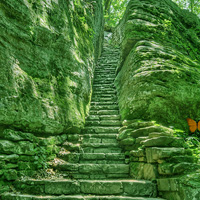 Free online html5 games - Trekking Rock Forest Escape game - Games2rule