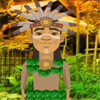 Free online html5 games - Tribeman Village Escape game 