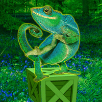 Free online html5 games - Wild Chameleon Forest Escape game - Games2rule