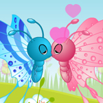 Free online html5 games - Butterfly Kiss game - Games2rule 