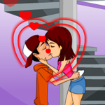 Free online html5 games - Steps Kiss game 