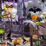 Free online html5 games - Halloween Room game - Games2rule 