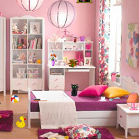 Free online html5 games - Pink Room Hidden Objects game - Games2rule 
